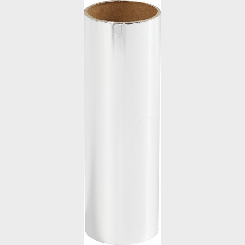 Folie Uden Klb - B 15,5 Cm - Tykkelse 0,02 Mm - Slv - 50 Cm