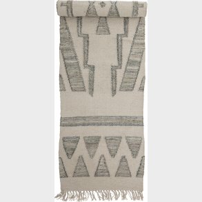 Creative Collection - Delara Tppe - Grn - Uld - 60x240 Cm