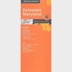 Delaware - Maryland - Rand Mcnally - English book