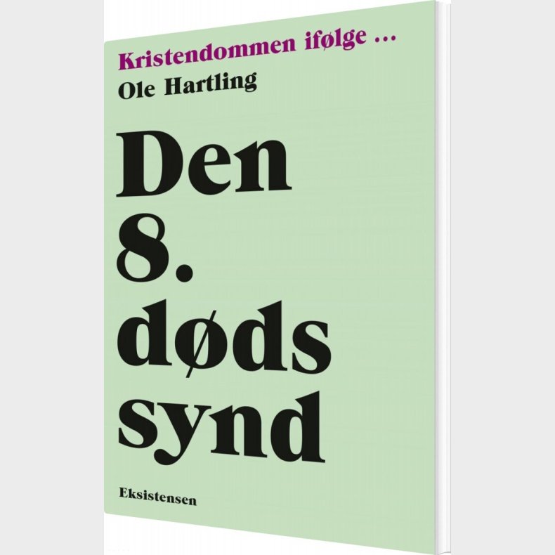 Den 8. D�dssynd - Ole Hartling - Bog