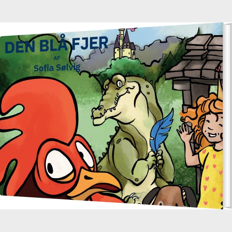 Den Bl� Fjer - Sofia S�lvig - Bog