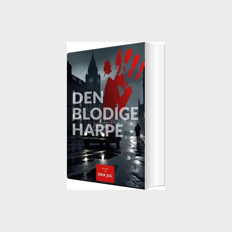 Den Blodige Harpe - Erik Jul - Bog