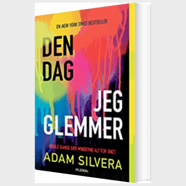 Den Dag Jeg Glemmer - Adam Silvera - Bog