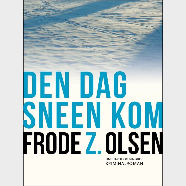 Den Dag Sneen Kom - Frode Z. Olsen - Bog