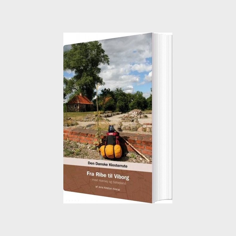 Den Danske Klosterrute Fra Ribe Til Viborg - Jens Kristian Krarup - Bog