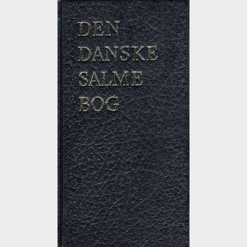Den Danske Salmebog - Kirkesalmebog, Sort - Bog