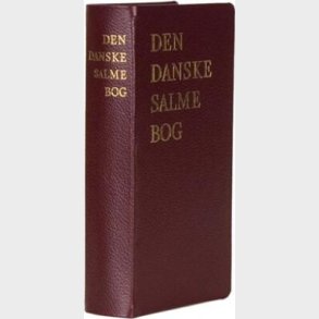 Den Danske Salmebog - Luksus R�d, Guldtryk P� Ryg/front - Bog