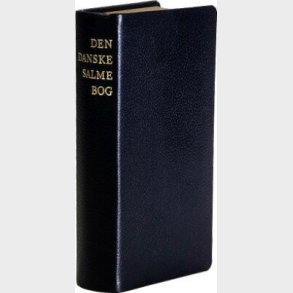 Den Danske Salmebog - Luksus Sort Med Guldtryk - Bog