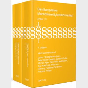 Den Europ�iske Menneskerettighedskonvention - Jonas Christoffersen - Bog