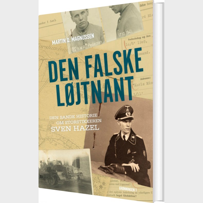 Den Falske Ljtnant - Martin Q. Magnussen - Bog