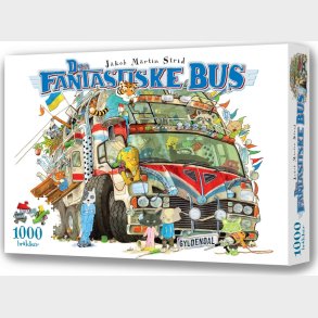 Den Fantastiske Bus Puslespil - 1000 Brikker