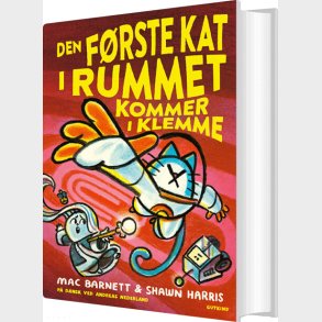 Den F�rste Kat I Rummet Kommer I Klemme - Mac Barnett - Bog