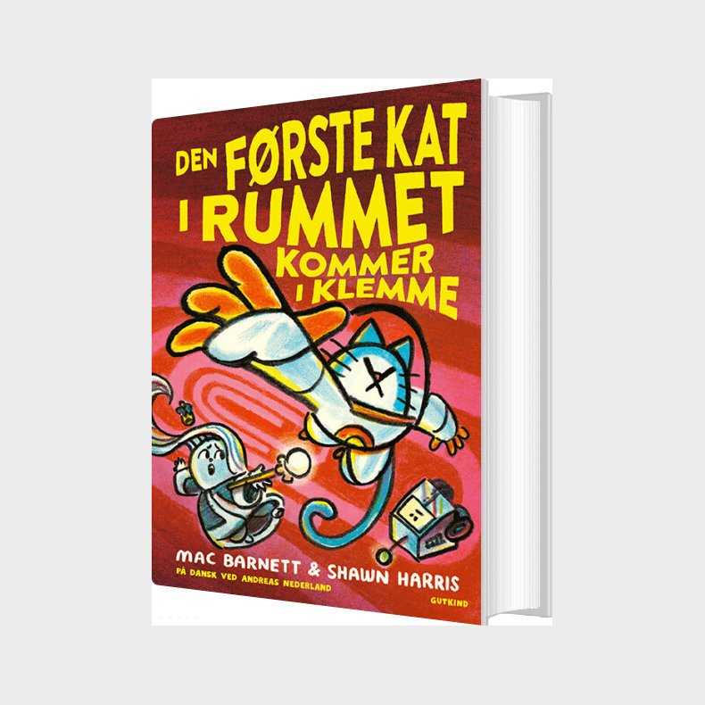 Den F�rste Kat I Rummet Kommer I Klemme - Mac Barnett - Bog