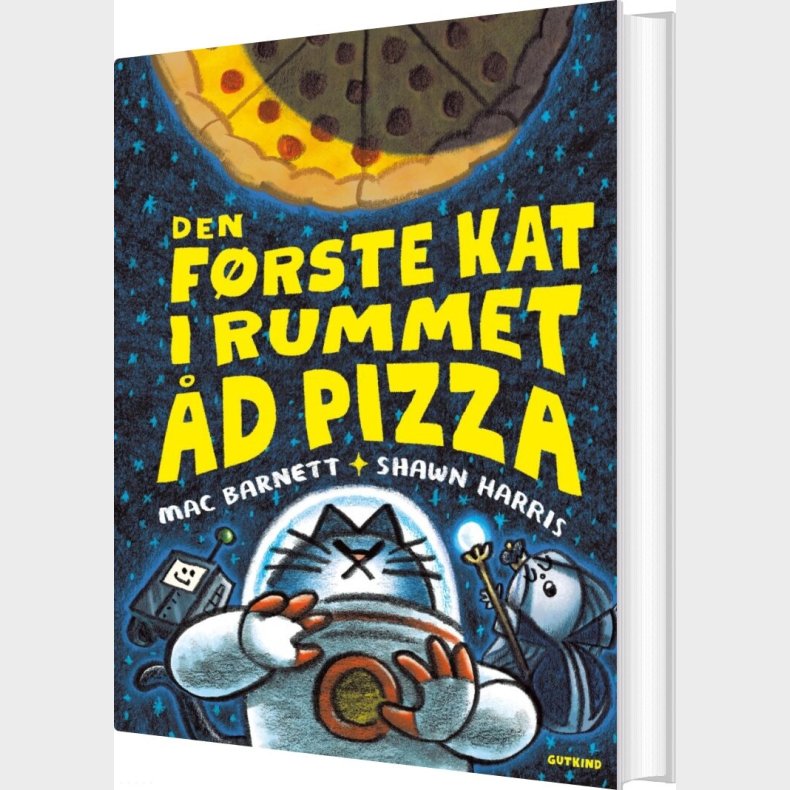 Den F�rste Kat I Rummet �d Pizza - Mac Barnett - Bog