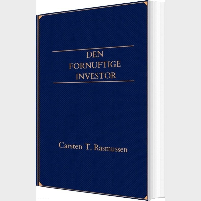 Den Fornuftige Investor - Carsten Rasmussen - Bog