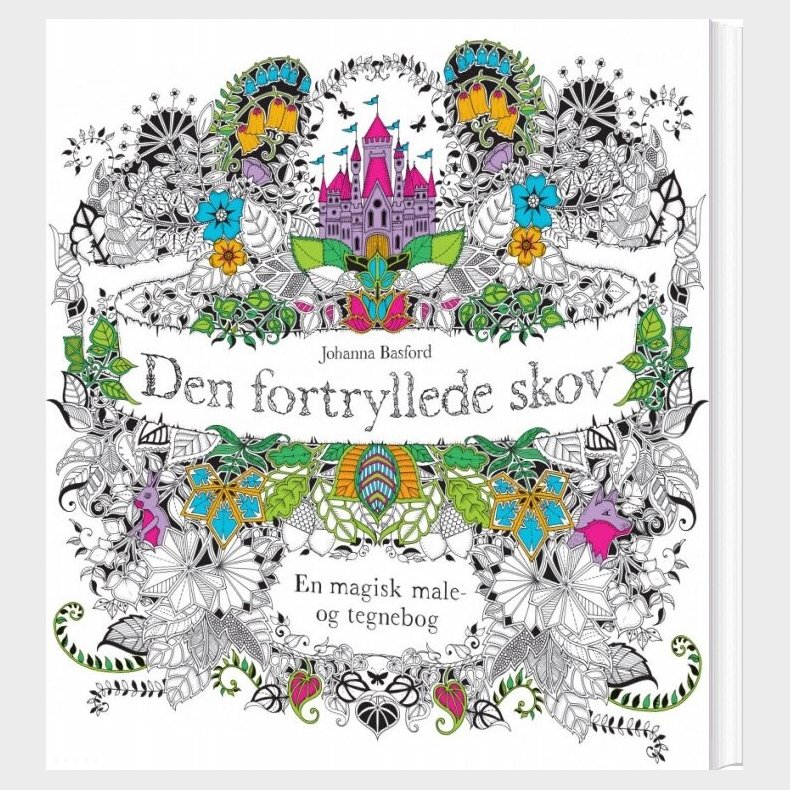 Den Fortryllede Skov - Johanna Basford - Bog