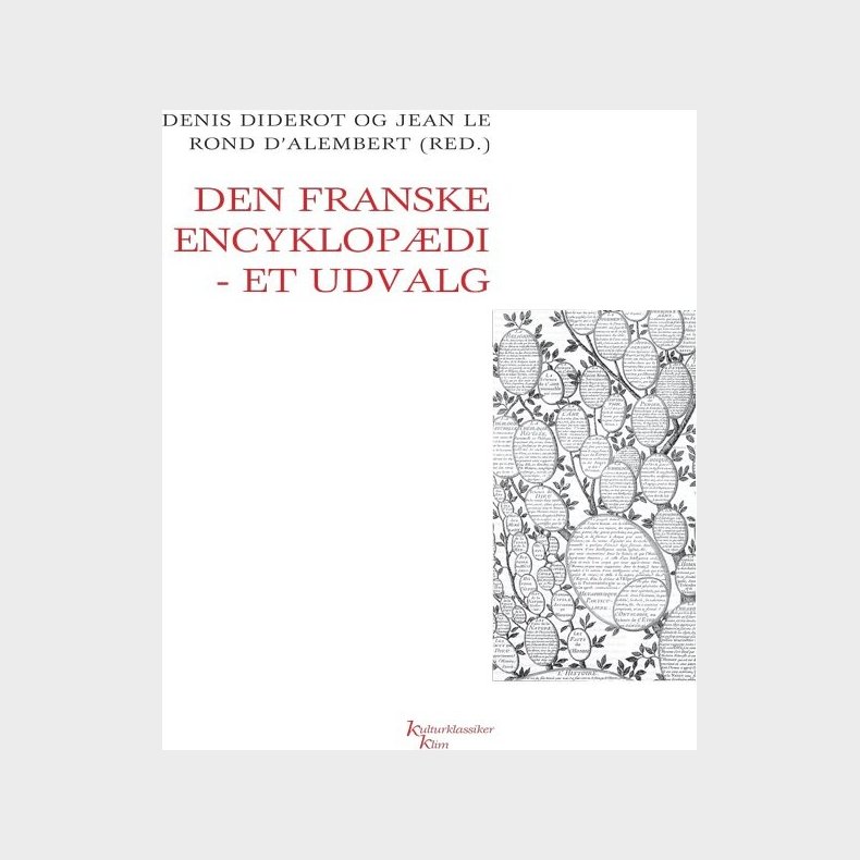Den Franske Encyklopdi - Denis Diderot - Bog