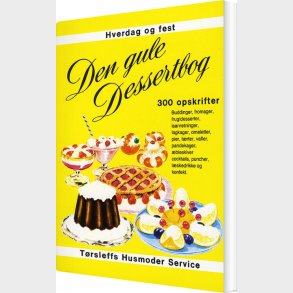 Den Gule Dessertbog - Bog
