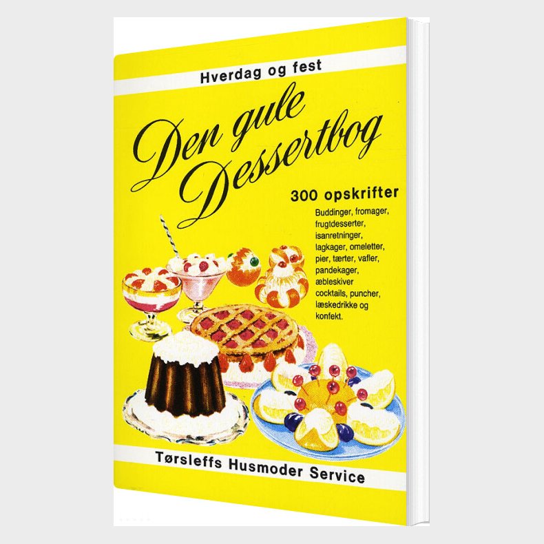 Den Gule Dessertbog - Bog