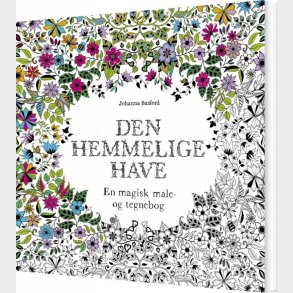 Den Hemmelige Have - Johanna Basford - Bog