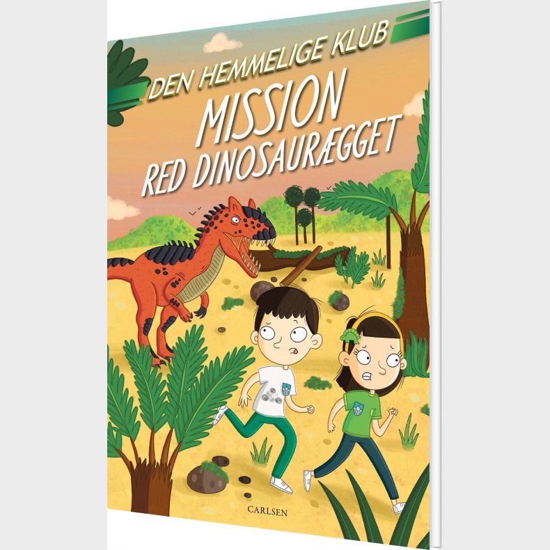 Den Hemmelige Klub: Mission Red Dinosaur�gget - S J King - Bog