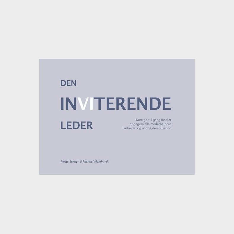 Den Inviterende Leder - Mette Berner - Bog
