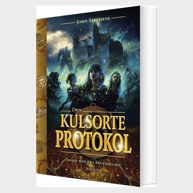 Den Kulsorte Protokol - Tredje Bog Fra Begyndelsen - John Stephens - Bog