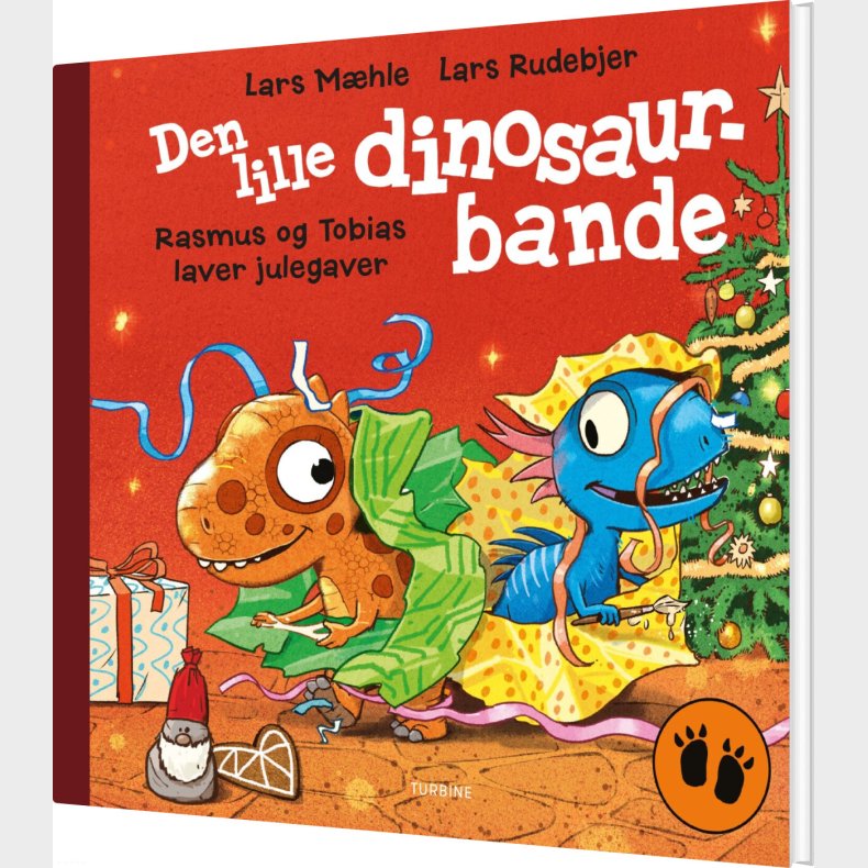 Den Lille Dinosaurbande - Rasmus Og Tobias Laver Julegaver - Lars M�hle - Bog