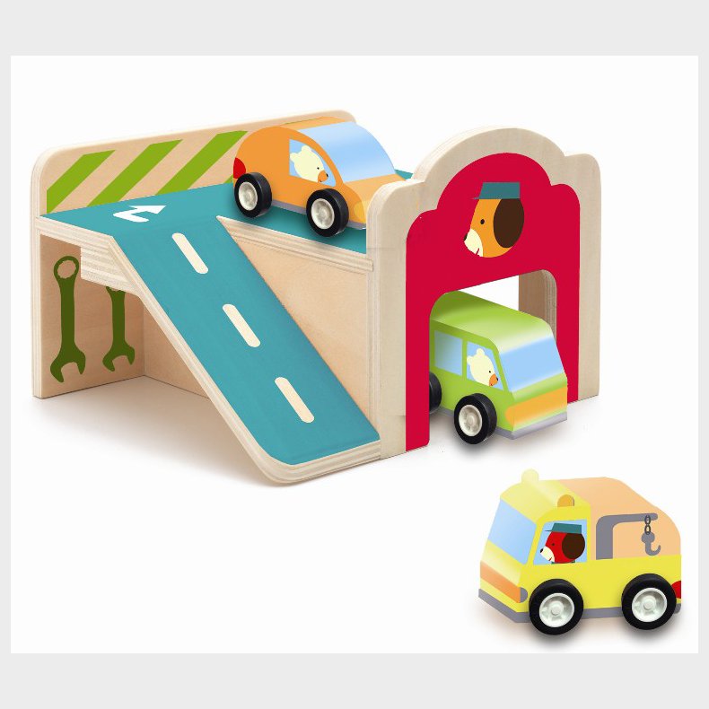 Djeco | Den lille garage