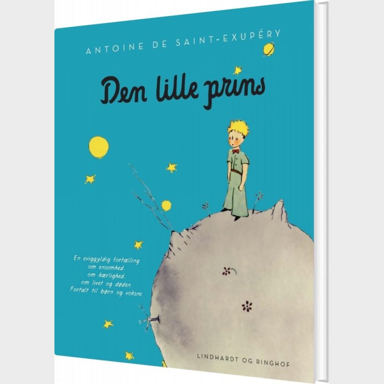 Den Lille Prins - Lysebl� Med Smudsomslag - Antoine De Saint-exup�ry - Bog