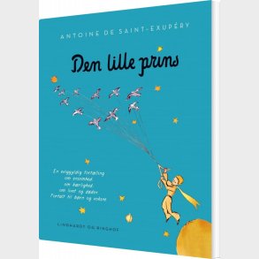 Den Lille Prins - Lysebl� Softcover - Antoine De Saint-exup�ry - Bog