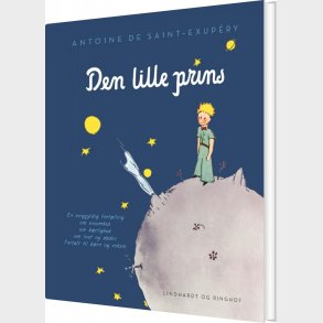 Den Lille Prins, M�rkebl� Hardback - Antoine De Saint-exup�ry - Bog