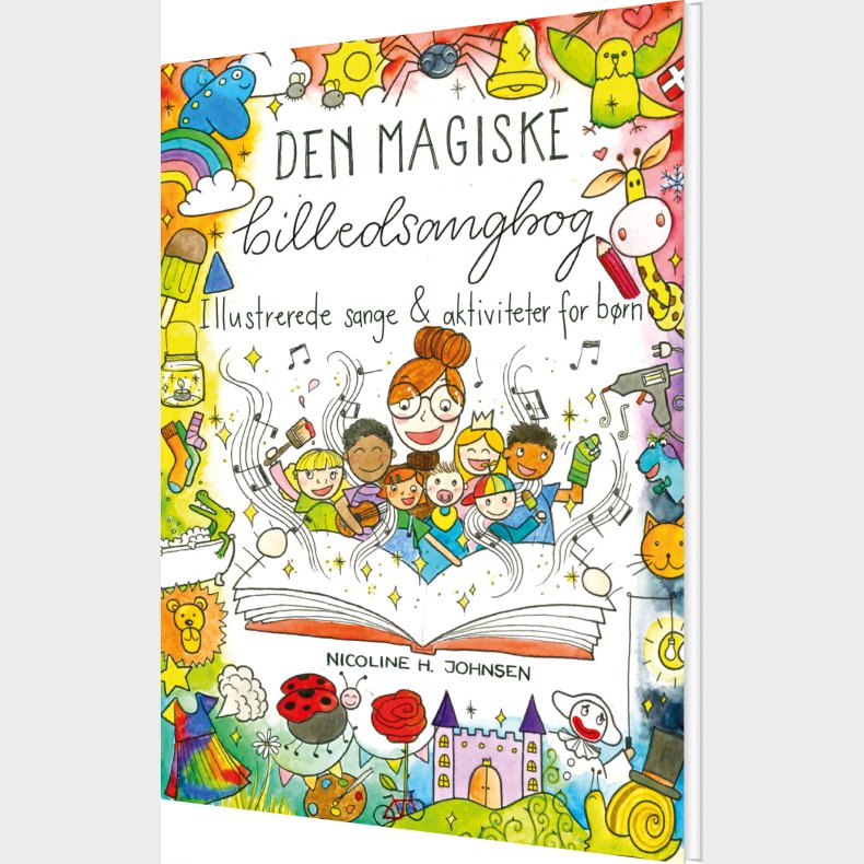 Den Magiske Billedsangbog - Nicoline H. Johnsen - Bog