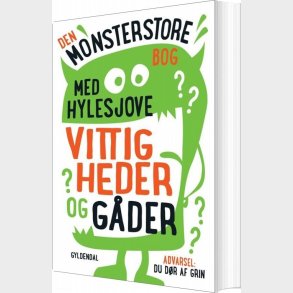 Den Monsterstore Bog Med Hylesjove Vittigheder Og G�der - Sten Wijkman Kj�rsgaard - Bog