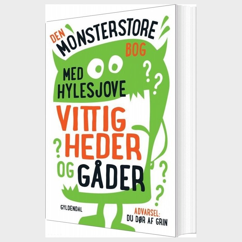 Den Monsterstore Bog Med Hylesjove Vittigheder Og G�der - Sten Wijkman Kj�rsgaard - Bog