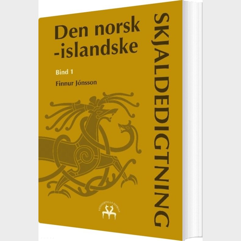 Den Norsk-islandske Skjaldedigtning - Finnur J�nsson - Bog