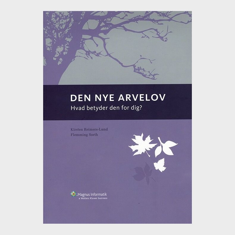 Den Nye Arvelov - Kirsten Reimers-lund - Bog