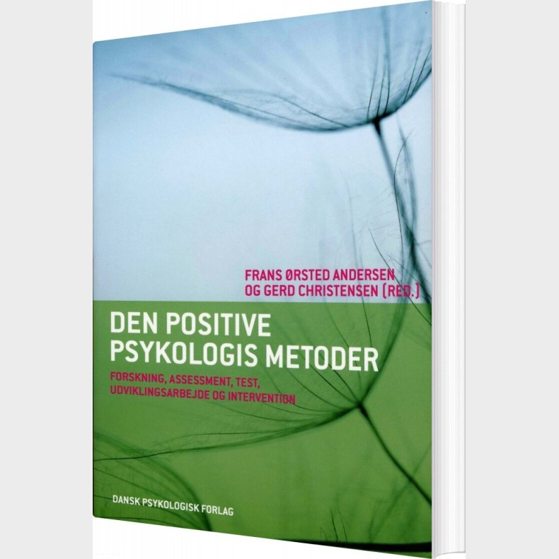 Den Positive Psykologis Metoder - Susann Gjerde - Bog