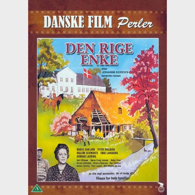 Den Rige Enke - DVD - Film