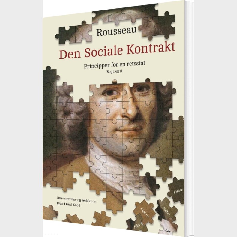 Den Sociale Kontrakt - Jean-jacques Rousseau - Bog