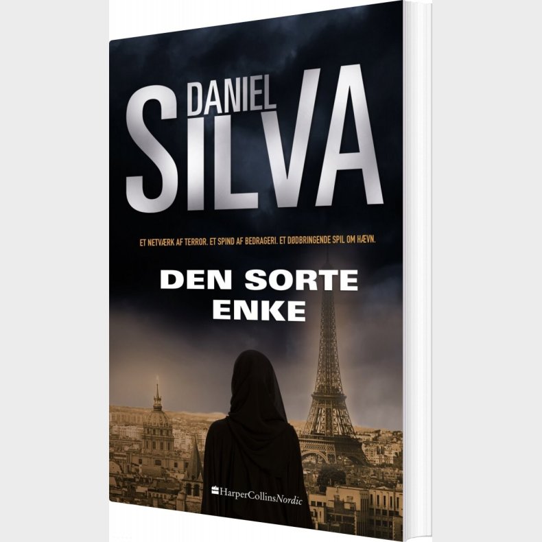 Den Sorte Enke - Daniel Silva - Bog