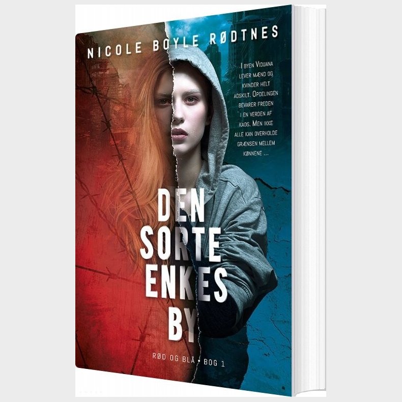 Den Sorte Enkes By - R�d Og Bl� 1 - Nicole Boyle R�dtnes - Bog