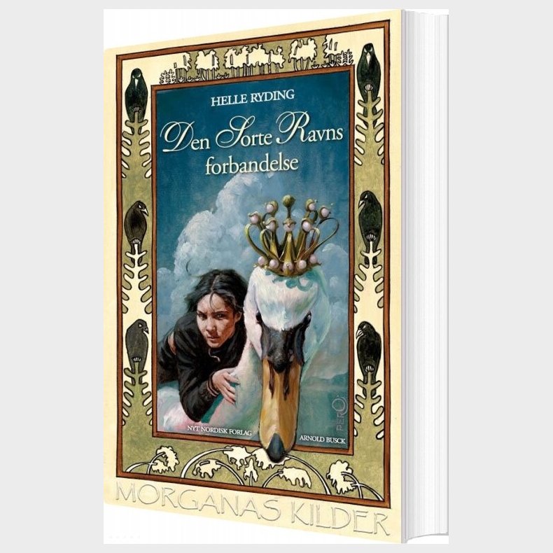 Den Sorte Ravns Forbandelse - Helle Ryding - Bog
