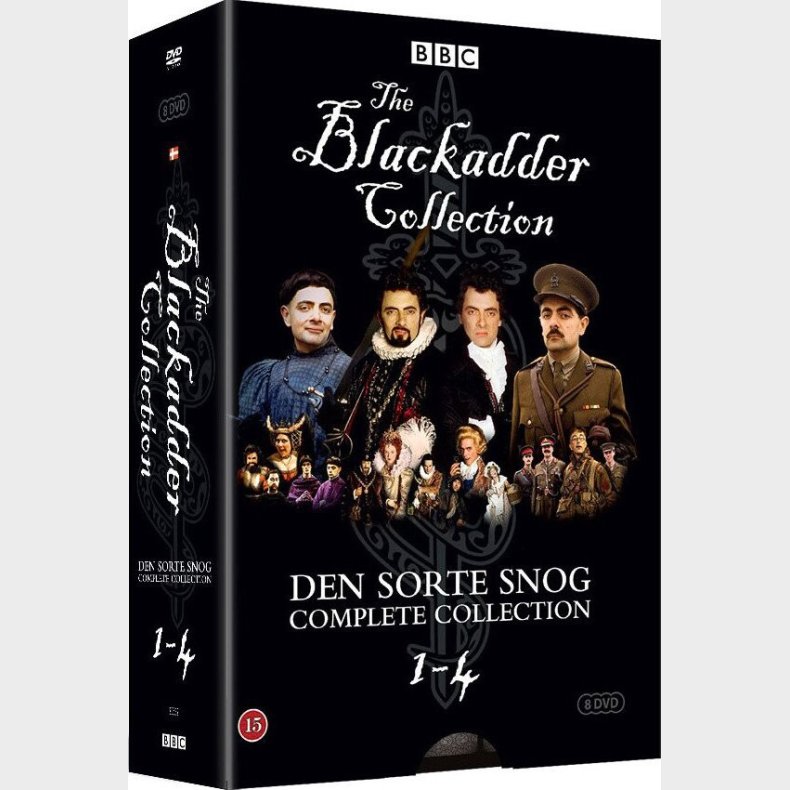 The Blackadder - Den Sorte Snog - Den Komplette Samling - DVD - Tv-serie