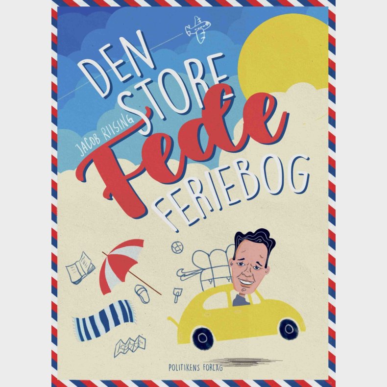 Den Store Fede Feriebog - Jacob Riising - Bog