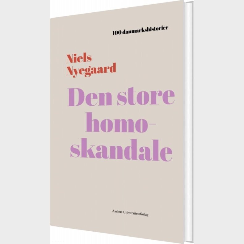 Den Store Homoskandale - Niels Nyegaard - Bog