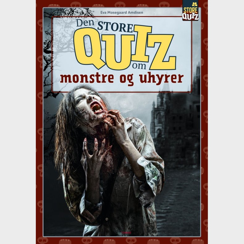 Den Store Quiz Om Monstre Og Uhyrer - Eva Mosegaard Amdisen - Bog