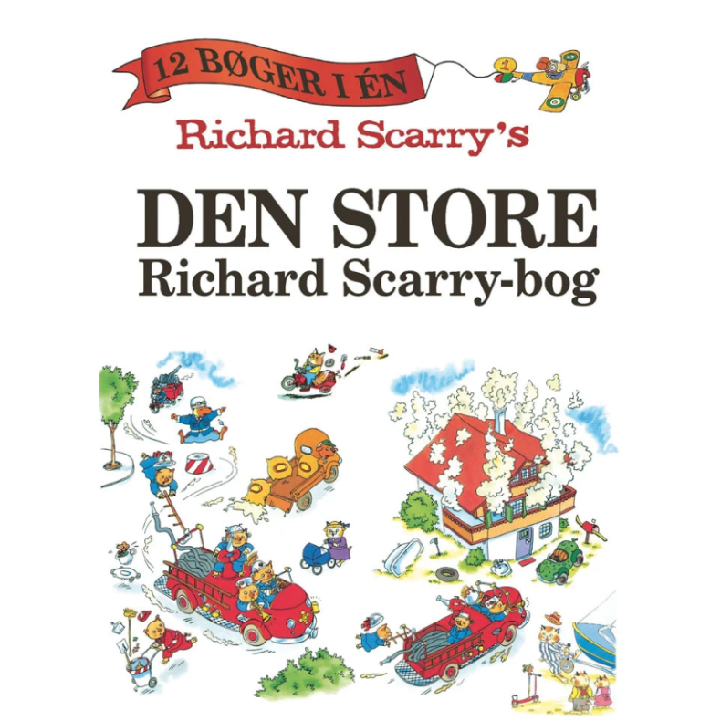 Forlaget Globe | Den store Richard Scarry-bog