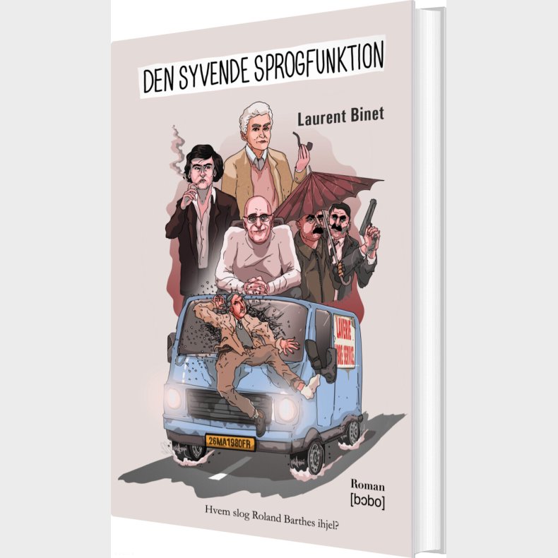 Den Syvende Sprogfunktion - Laurent Binet - Bog