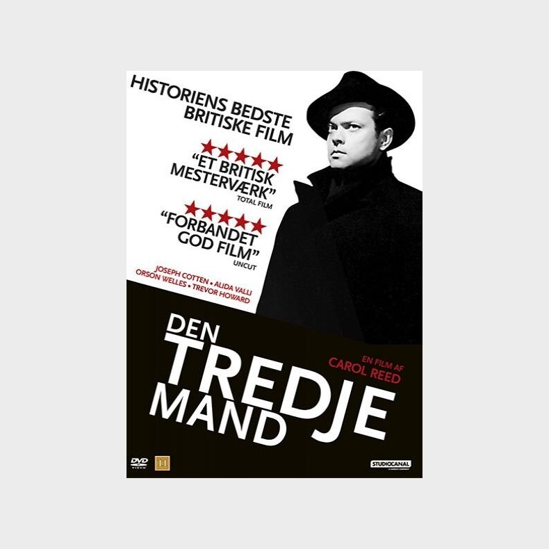 Den Tredje Mand / The Third Man - DVD - Film